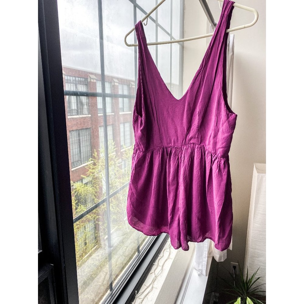 Open-back romper